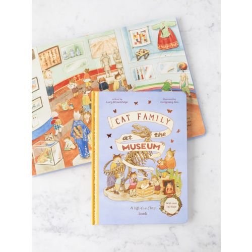 Cat Family at the Museum