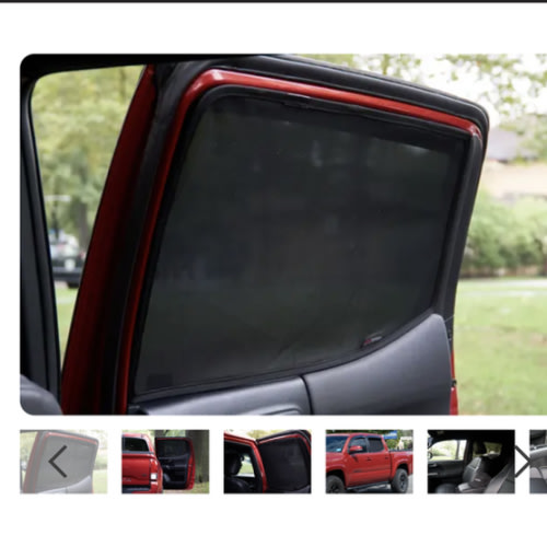 Toyota Tacoma Double Cab 3rd Gen Car Window Sun Shades2016-2023
