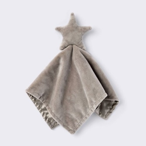 Plush Security Blanket - Gray Star - Cloud Island™