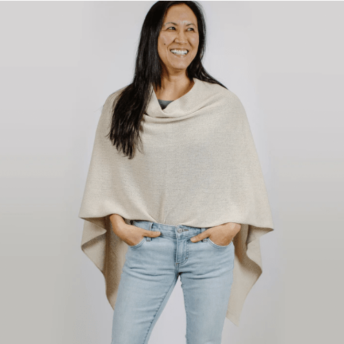 Cozy Canopy™ Natural Nursing Cover for Baby | Burt's Bees Baby®