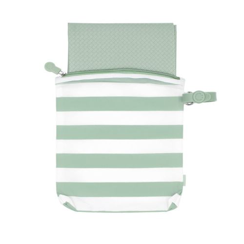 Ubbi On-The-Go Changing Mat + Bag - Sage Green