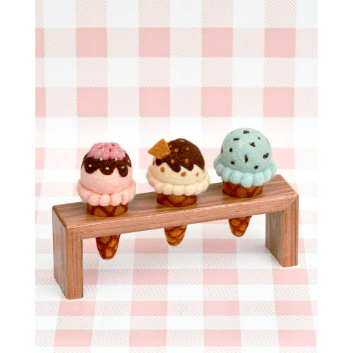 Felt Ice Cream Cone Holder - Australian Made