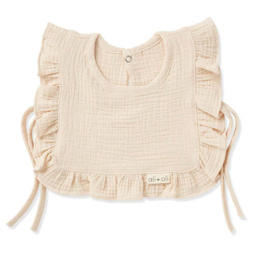 Muslin Cotton Ruffle Baby Bib (Pink) – Tribute Clothing Co