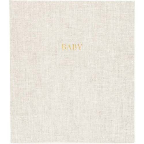 Baby Book, Flax - Sugar Paper | Maisonette