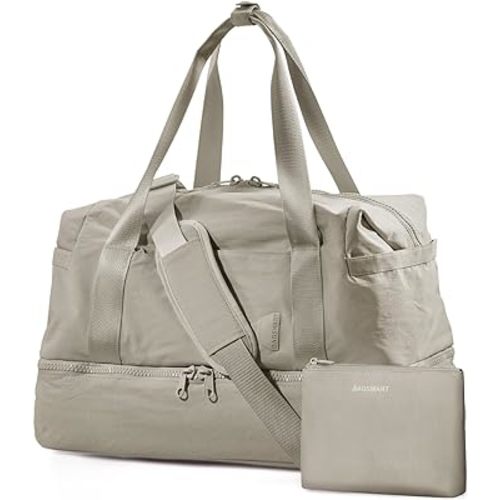 Overnight Bag in color Beige in XL