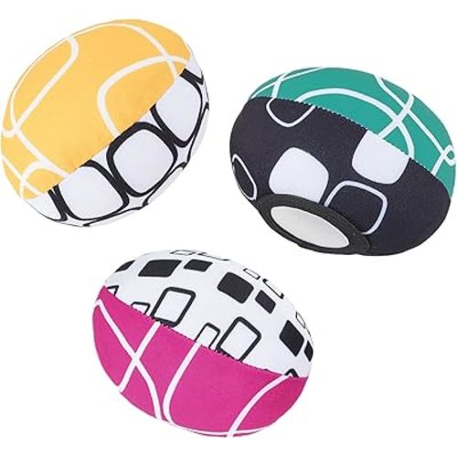 The MamaRoo Replacement Balls (for Mamaroo Swing) Offer More Interaction and Reversible Ball Options to Complement The Multi-Coloured MamaRoo Cradle in a Set of 3 Balls
