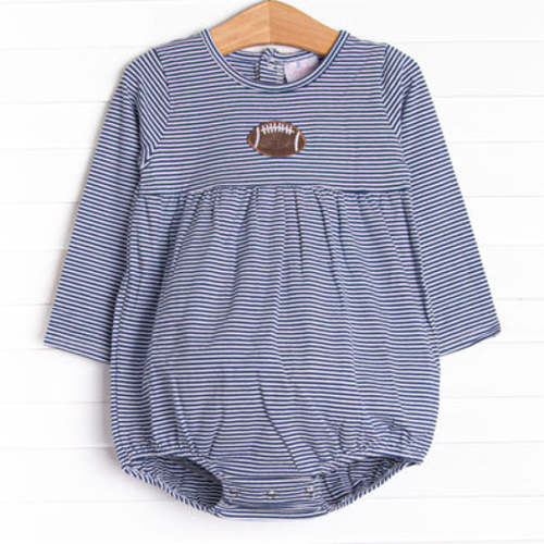Friday Night Lights Embroidered Bubble, Navy – Stitchy Fish