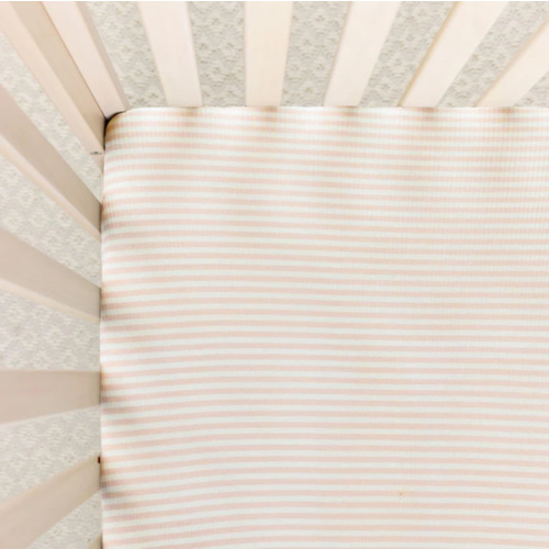 Crib Sheet - Harper Ribbed – Lou Lou & Company