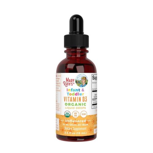 Vitamin D3 Organic Liquid Drops Unflavored - 0.5 fl oz