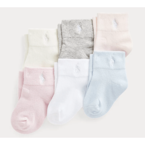 Crew Sock 6-Pack (0-6 Months)