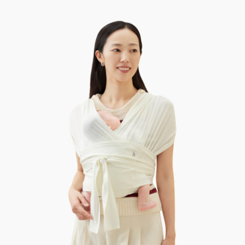 Konny Baby Wrap Carrier Flex Airmesh - Cream, M-4 Xl