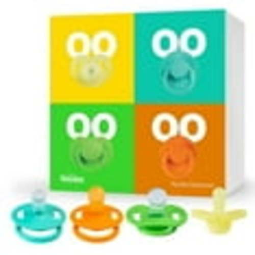 Pacifiers 0-6 Months LoveNoobs™, Baby Pacifier Starter Kit, Newborn Pacifier