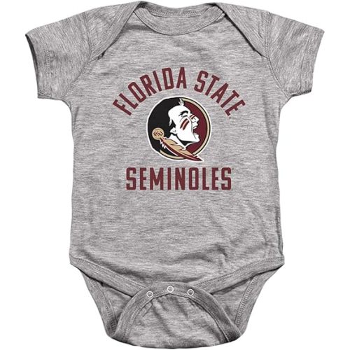 Florida State University Official Seminoles Logo Unisex Infant Snap Suit for Baby