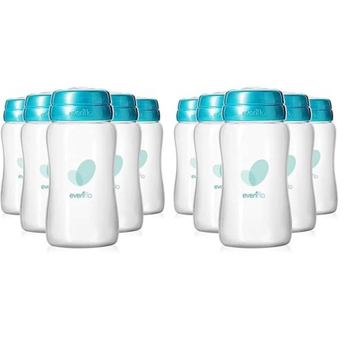 Evenflo Advanced Breast Milk Collection Bottles, 5oz 12 Pack