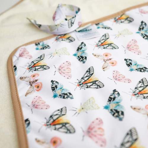 Ultra-Soft Bamboo Machine Washable and Wipeable Diaper Change Mat