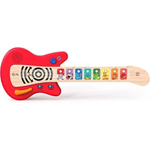Baby Einstein Together in Tune Guitar​ Safe Wireless Wooden Musical Toddler Toy, Magic Touch Collection, Age 6 Months+