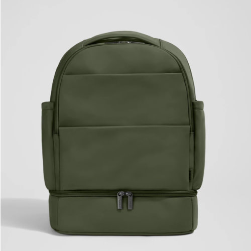 The Double Diaper Backpack in Olive Green | Away