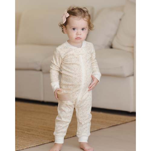 Zip Longsleeve Sleeper || Primrose – Quincy Mae