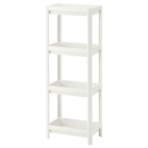 VESKEN Shelf unit - white 14 1/2x9 1/8x39 5/8 "