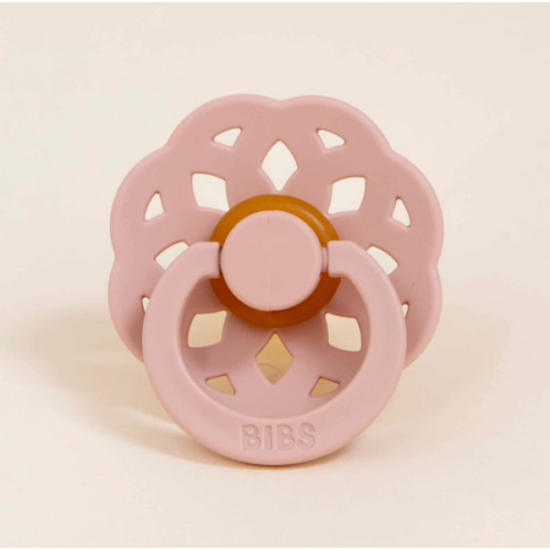 Bibs Lace Pacifier 2 Pack | Blush – Baby Beau and Belle
