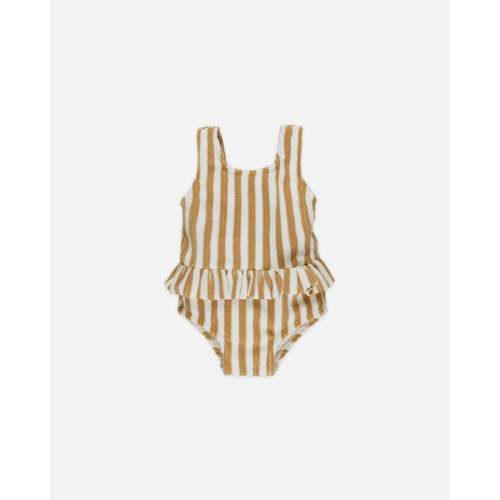 Skirted One-Piece || Marigold Stripe – Rylee + Cru