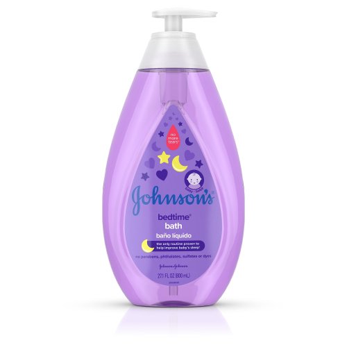Johnson's Bedtime Baby Bath with NaturalCalm Aromas, 27.1 fl oz