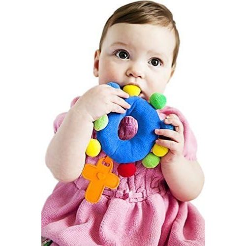 Baby Rosary My First Rosary™, Plush Marian Blue Rattle