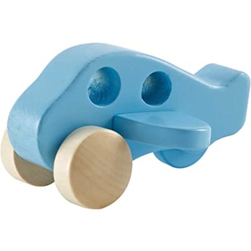 Hape Wooden Mini Airplane| Wooden Educational Learning Toys for Toddler Gift