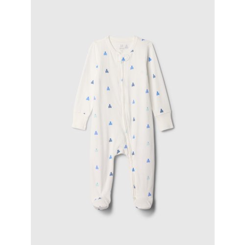 Baby First Favorites Footed One-Piece | Gap