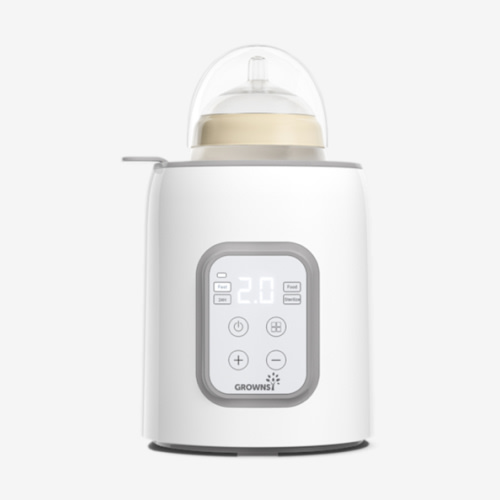Bottle Warmer, GROWNSY 8-in-1 Fast Baby Milk Warmer with Timer for Breastmilk or Formula, Accurate Temperature Control, with Defrost, Sterili-zing, Keep, Heat Baby Food Jars Function
