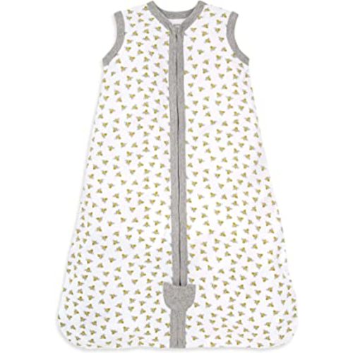 Burt's Bees Baby Beekeeper Infant Wearable Blanket, 100% Organic Cotton Unisex, Girl, Boy Swaddle Transition Sack - Light Weight 0.5 TOG or Medium Weight 1.5 TOG - Newborn Essentials Sleep Clothes