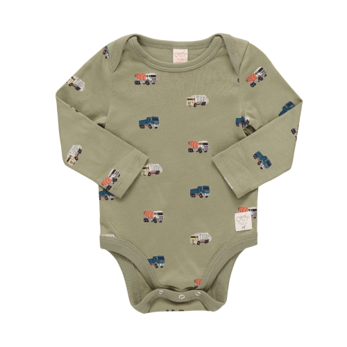 Baby Wonder Bodysuit - Trucks