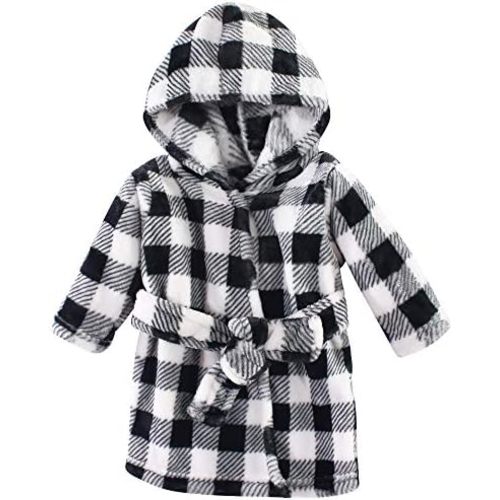Hudson Baby Unisex Baby Plush Animal Face Bathrobe