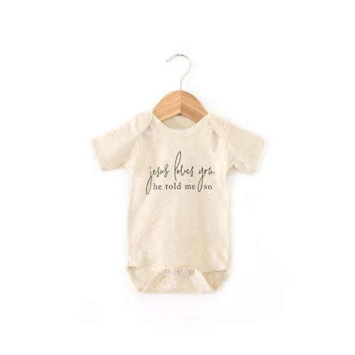 Jesus Loves You Bodysuit | Reverie Threads