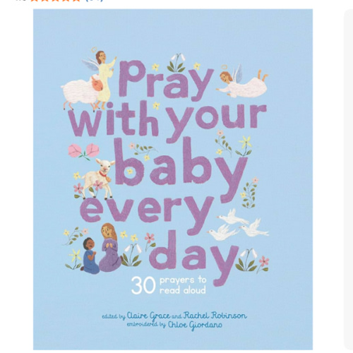 Pray With Your Baby Every Day: 30 prayers to read aloud (Stitched Storytime)
