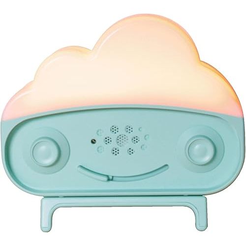 Happiest Baby SNOObie Smart White Noise Machine - Portable Baby Sound Machine with Night Light - 12 Soothing Sounds for Sleep Training, Teal