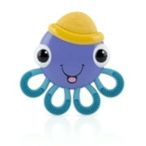 (2 pack) Nuby Vibe-eez Octopus Battery Powered Vibrating Teether