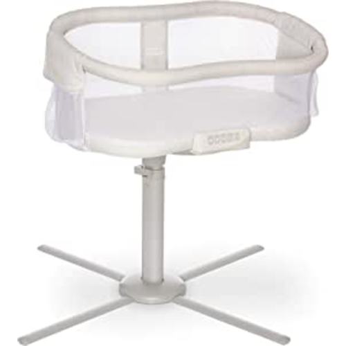 Amazon.com : Halo BassiNest Swivel Sleeper, Baby Bassinet, Soothing Center with Nightlight, Vibration and Sound, Premiere Series, Pebble : Baby