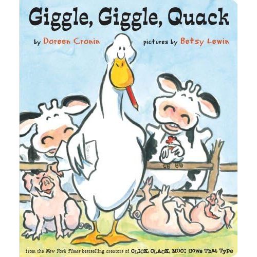 Giggle, Giggle, Quack[ GIGGLE, GIGGLE, QUACK ] by Cronin, Doreen (Author) Feb-08-11[ Hardcover ]