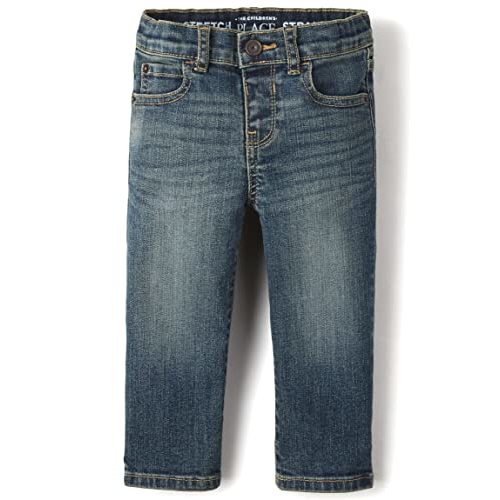 The Children's Place Baby Toddler Boys Stretch Straight Leg Jeans