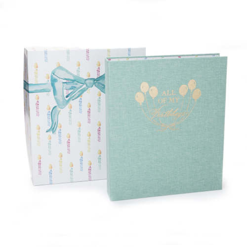 "All My Birthdays” Memory Book – Over The Moon Gift