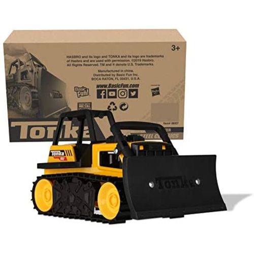 Tonka - Steel Classics Bulldozer, Frustration-Free Packaging (FFP)