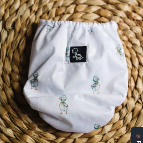 Lucky Ducky Newborn Reusable Cloth Diaper Cover – Dino Diapers