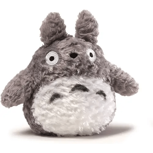 GUND Fluffy Totoro Stuffed Animal Plush in Gray, 6"