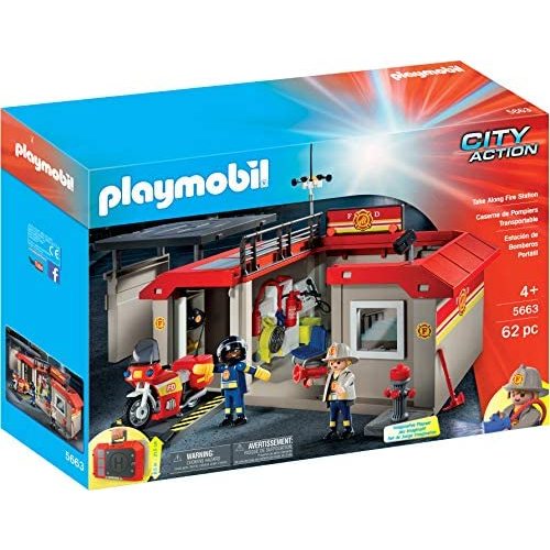 PLAYMOBIL Take Along Fire Station