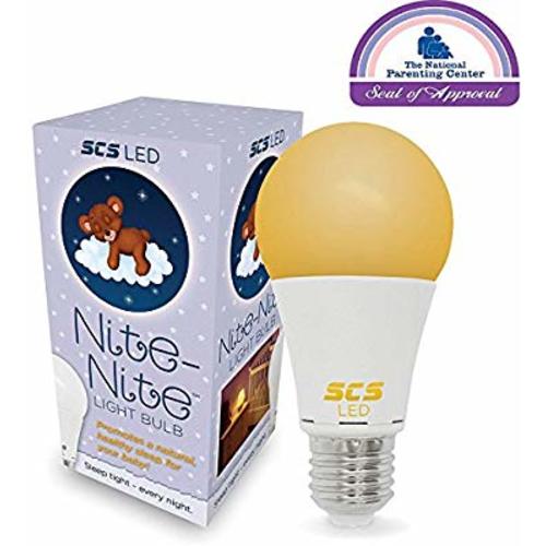 Nite-Nite Light Bulb. Natural Baby Sleep Aid. Promotes Healthy Sleeping Habits for Baby and Mother | Certified by The National Parenting Center.