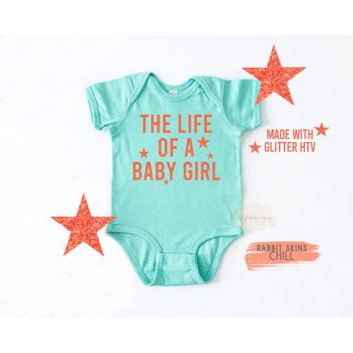 The Life Of A Baby Girl, Baby Onesie®, Pregnancy Reveal, Baby Announcement, Baby Sister Era Shirt, Shower Gift, Baby Girl, Little Sister