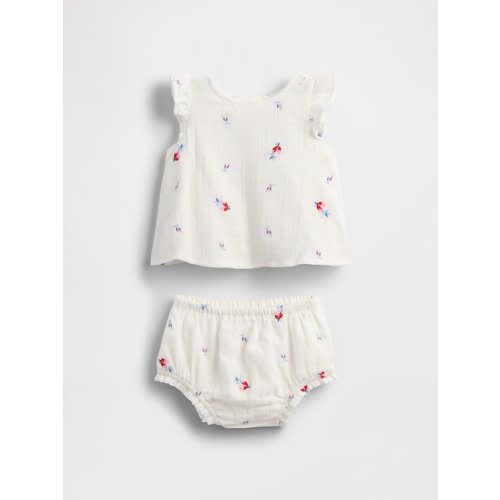 Baby Crinkle Gauze Outfit Set
