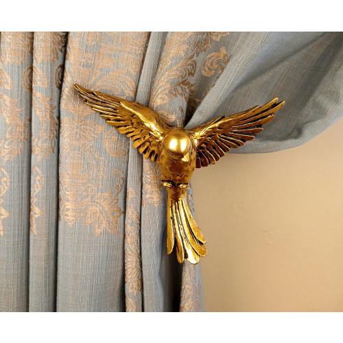 Elegant Curtain Holdback Accessory, Holdback with Hooks, Curtain Holdback, Decorative Curtain Pullback, Tieback, Housewarming Gifts