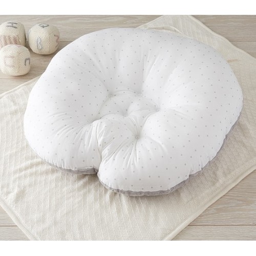 Gray Pin Dot Boppy® Newborn Lounger